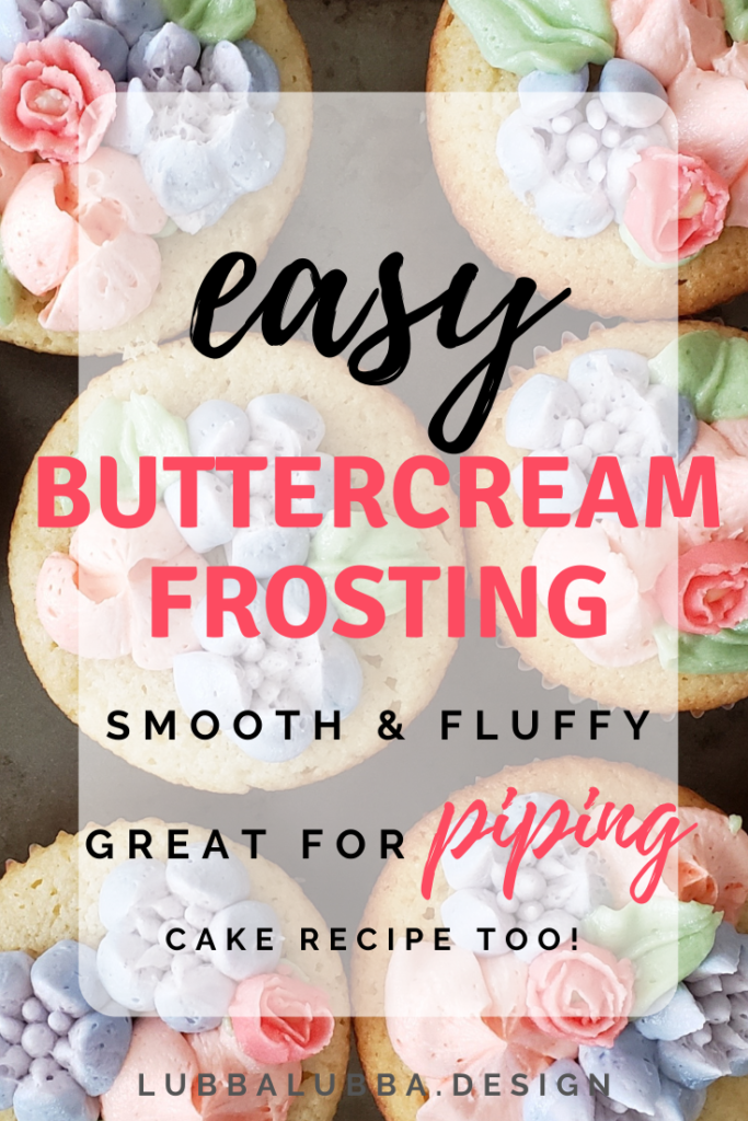 Best, most flavorful buttercream frosting for piping on cakes and cupcakes. Holds it's shape and flavorings are endless!