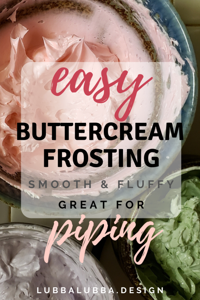 This super customizable buttercream frosting recipe is listed along with a vanilla cake recipe to help make things easier on you. Great for any occasion!