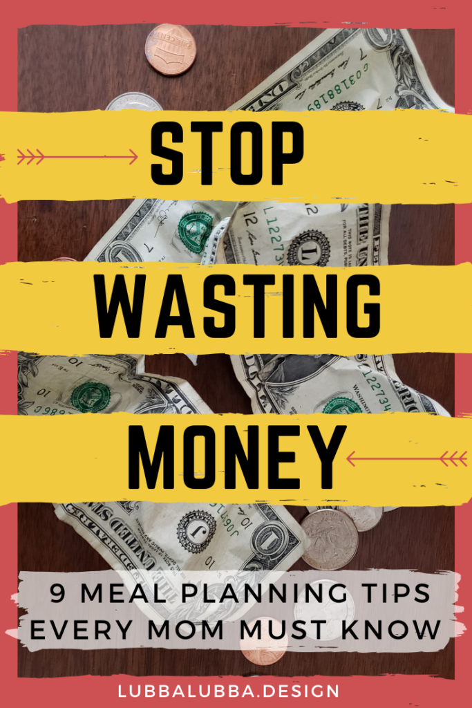 9 ridiculously easy meal planning tips I wish I knew sooner. Why did I wait so long to get organized?! Save your SANITY, time and money right now!