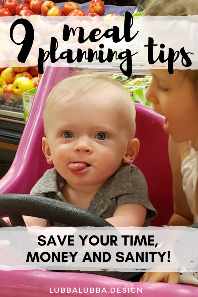 Save time, money and your sanity. 9 simple meal planning tips every busy mom MUST KNOW. Keep these tricks up your sleeve and meal planning will be a breeze!