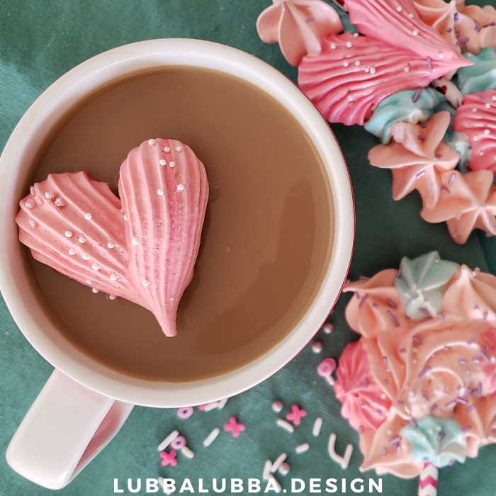 Super easy & super cute! These meringues can be made into cookies, pops, kisses, roses and more. Perfect for any holiday or occasion!