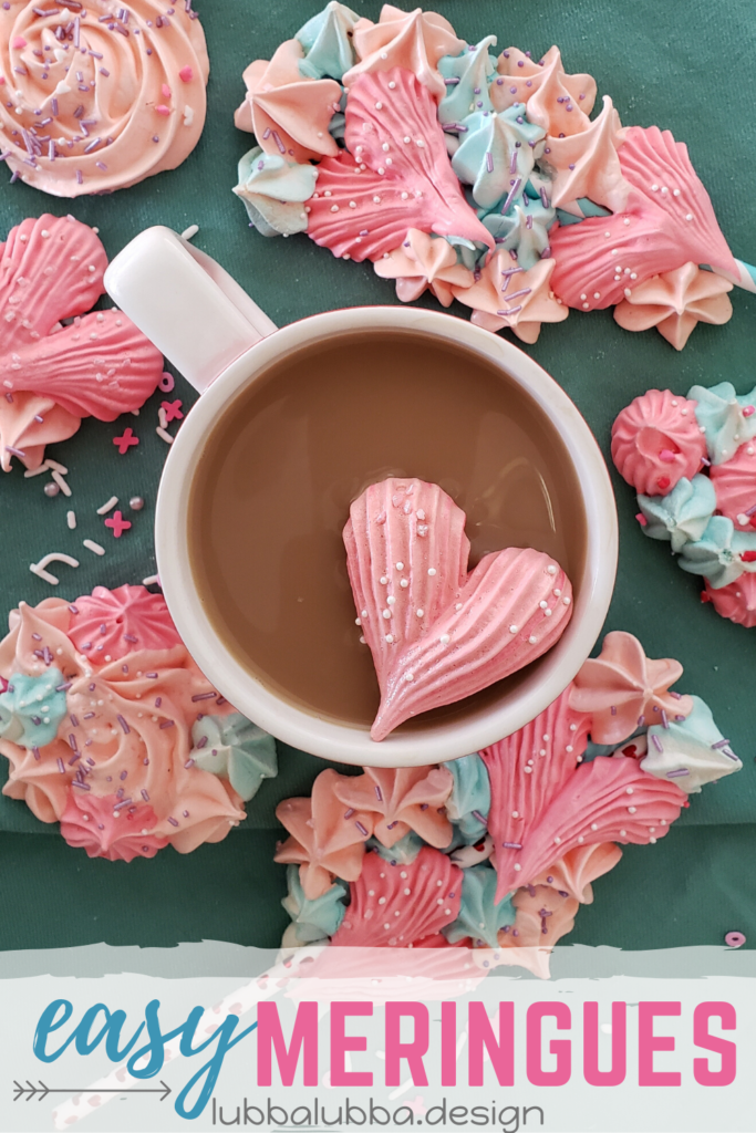 Super easy & super cute! These meringues can be made into cookies, pops, kisses, roses and more. Perfect for any holiday or occasion!