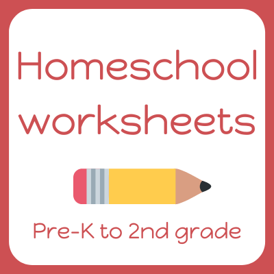 Home school worksheets