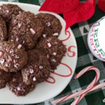 Healthy Peppermint Chocolate Fluffy Cookies