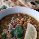 Easy herbed garlic naan! Made with yogurt or sour cream, this fluffy bread recipe will be a new favorite. So quick and delicious!