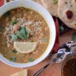Quick & easy coconut curry lentil soup!
